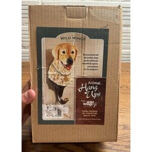 Golden Retriever Coat Hook; Animal Hang Ups,‎ Wild Wings Animal Hunt